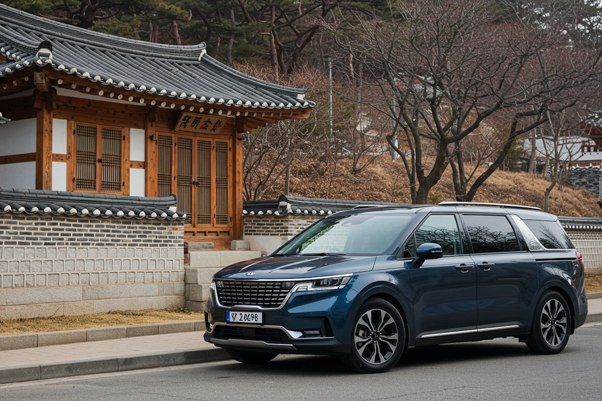 Private Daily Car Hire in Korea using Korea / Seoul 7 seaters van  0