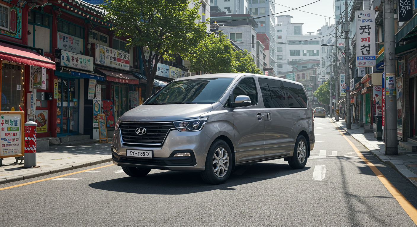 Private Daily Car Hire in Korea using Korea / Seoul 10 seaters van  1