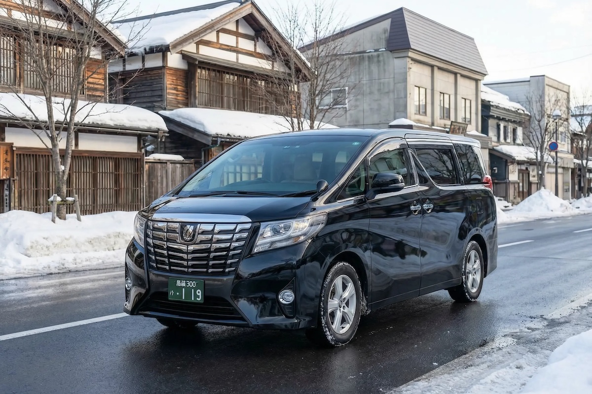 Private Daily Car Hire in Hokkaido using Hokkaido Toyota Alphard / Vellfire 0