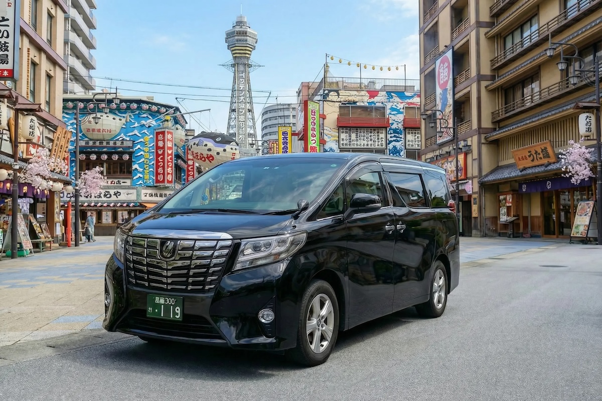 Taxi & Airport Transfer in Osaka using Osaka Toyota Alphard / Vellfire 0