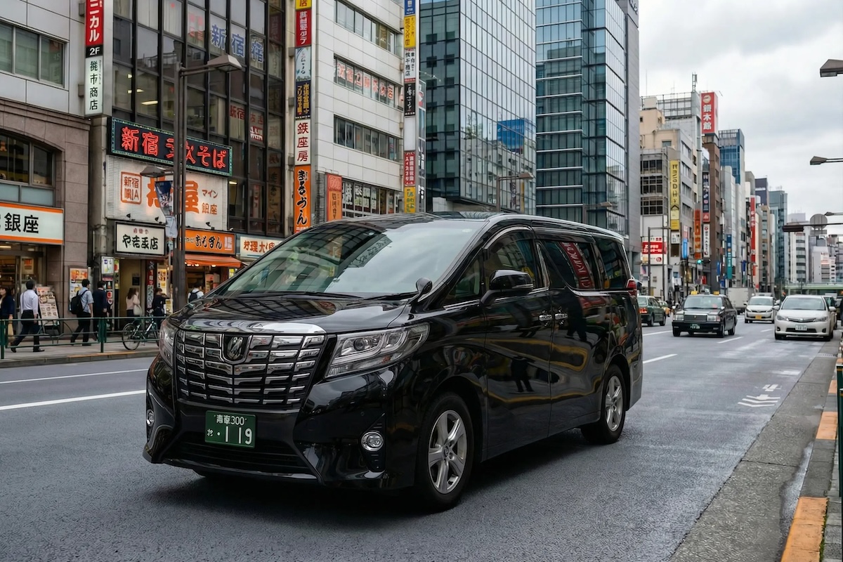 Private Daily Car Hire in Tokyo using Tokyo Toyota Alphard / Vellfire 0