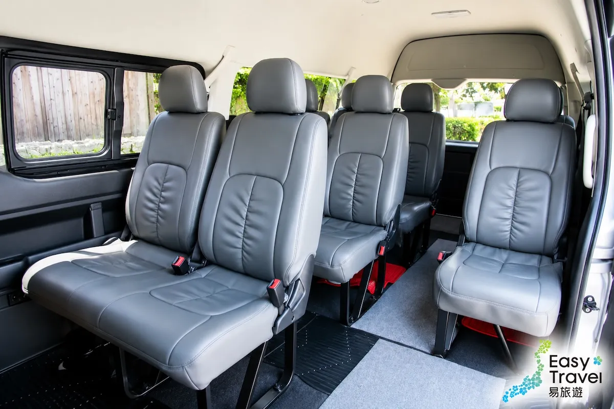 Private Daily Car Hire in Okinawa using Okinawa Toyota Hiace Van 3
