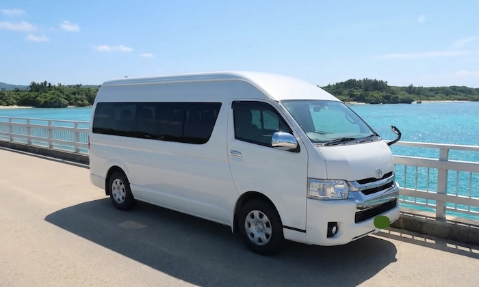 Okinawa Toyota Hiace Van