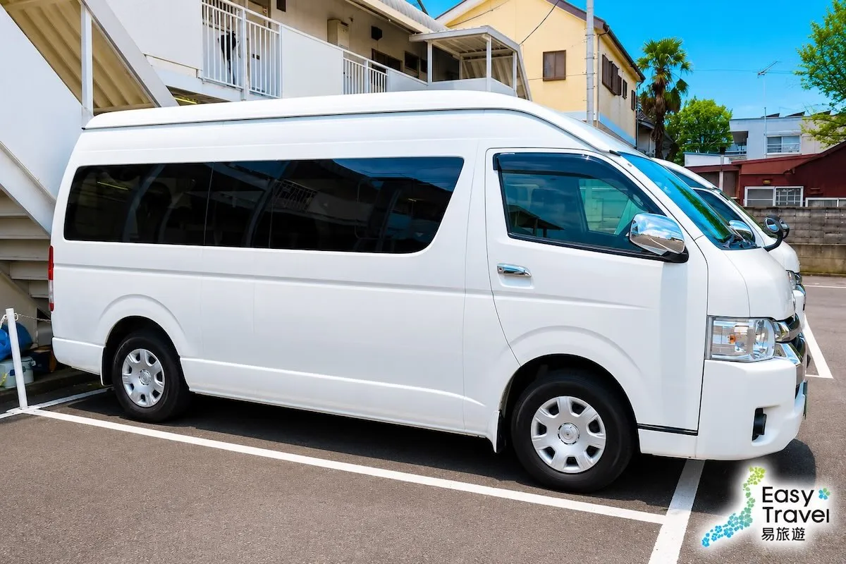 Private Daily Car Hire in Tokyo using Tokyo Toyota Hiace Van 5